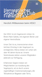 Mobile Screenshot of hssc-frankfurt.de